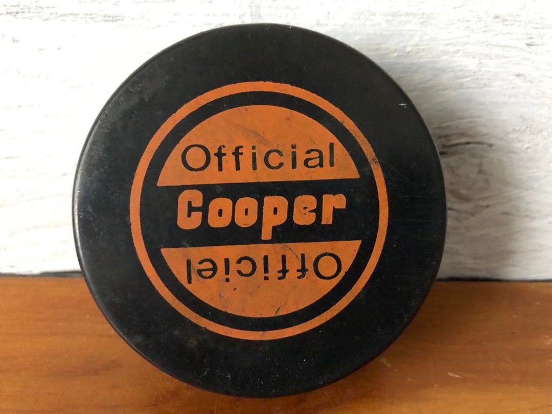 Vintage Cooper Official NHL Hockey Puck Made in Czechoslovakia Vintage