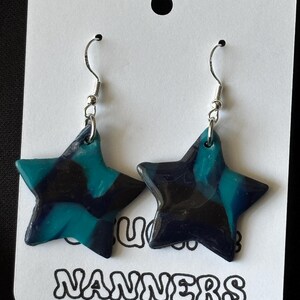 Galactic Glow - star earrings