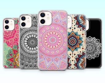 Mandala - Engraved Wood Phone Case - View #7