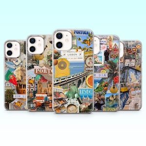 Portugal Phone Case Lisbon Portugal Tiles Cover for iPhone 16 Pro, 15, 14, 13, 12, Samsung S25+, S24FE, S23, S22, A16, A25, Pixel 9Pro,8A