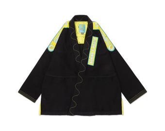 Albino & Preto x SpongeBob 2 Black BJJ Gi – Limited Edition Adult Jiu Jitsu Kimono