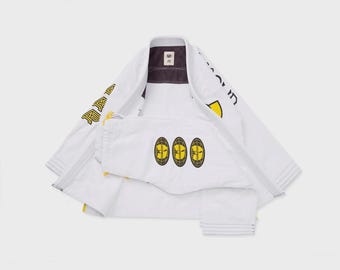 Albino&Preto x Wu-Tang White BJJ Kimono: Limited Edition Jiu Jitsu Gi