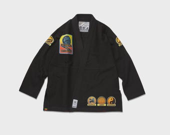 Shoyoroll BJJ Gi – Limited Edition 'Malibu' zwarte jiu-jitsu-kimono