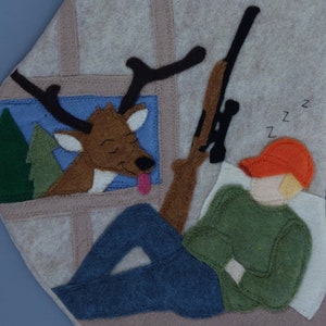 Hunting, Hunter Christmas Stocking for Him or HerChristmas Smooch or Tease image 6