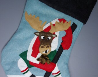 Hockey Stocking--"Mad Moose"