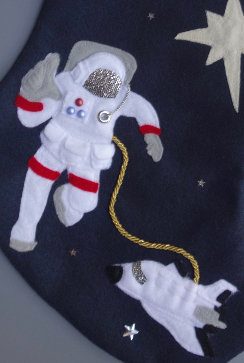 Astronaut Christmas StockingChristmas in Space image 2