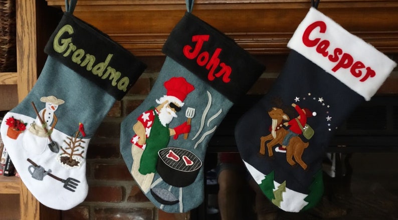 Hunting, Hunter Christmas Stocking for Him or HerChristmas Smooch or Tease image 9