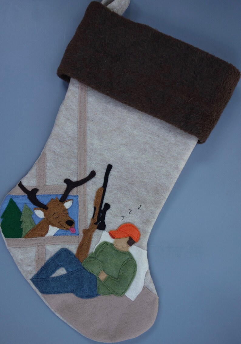 Hunting, Hunter Christmas Stocking for Him or HerChristmas Smooch or Tease image 3