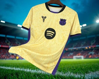 Yellow Barcelona Jersey Concept 2025/26 – Concept Football Kit | Fan Edition Shirt for Adults & Kids | Barça Tribute