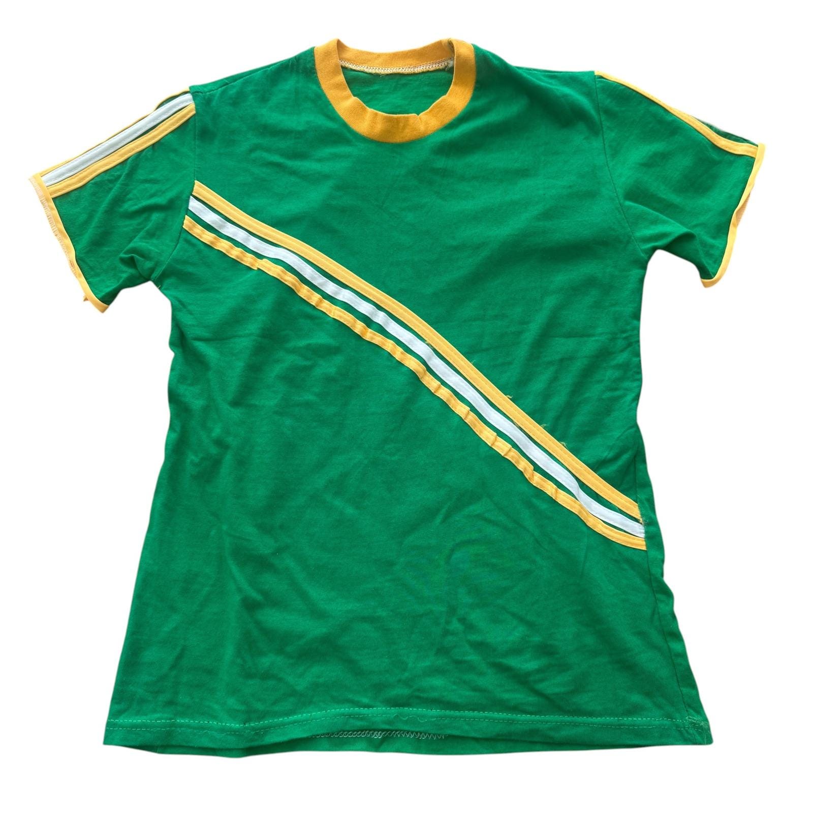 Vintage Ringer Sports Stripe T Shirt - Etsy