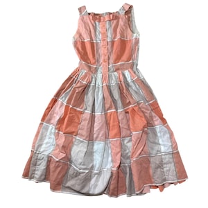 peach and grey dress Buy Peach Grey Side Gathered Calf Length Dress