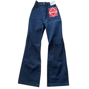 Navy Sailor Jeans Vintage - Etsy