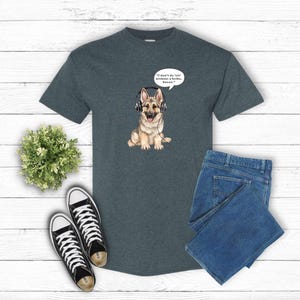 Cute Dog Graphic Tee - Perfect for Animal Lovers, Gift for Pet Owners, Fun Casual Wear, Birthday Gift, Everyday Comfort