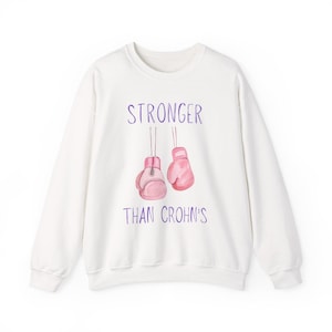 Stronger Than Crohn&#39;s Unisex Crewneck Sweatshirt