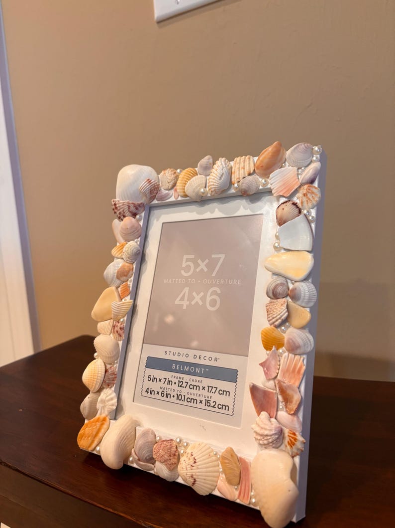 Shell Picture Frame - Etsy