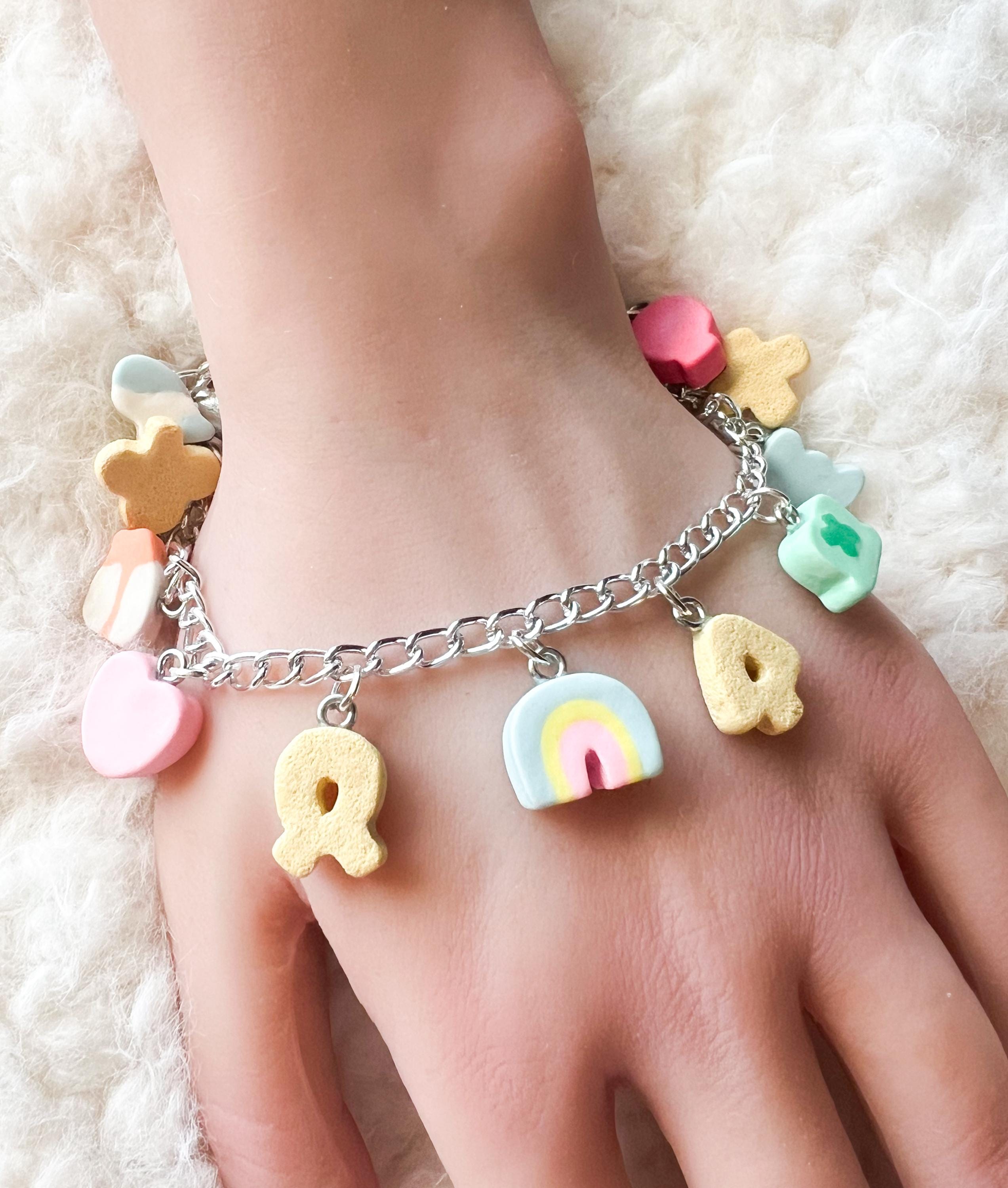 Patisserie charm bracelet Baking Charm Bracelet: A Playful Touch 