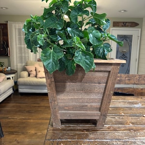 Angled Cedar Planter
