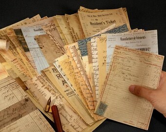 Vintage Collage Paper Pack – 100 Sheet Junk Journal Kit, Retro Deco Paper for Scrapbooking, Journaling, Craft Projects & Aesthetic Paper Art