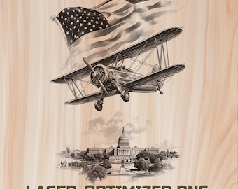 Vintage plane Wood Laser Engraving File Digital Download - Aviation Holz Burning Design for Art, Cutting & charcuterie board, Commercial Use