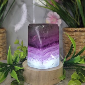 Rainbow Fluorite Freeform – Polished Natural Crystal for Healing, Meditation & Home Décor