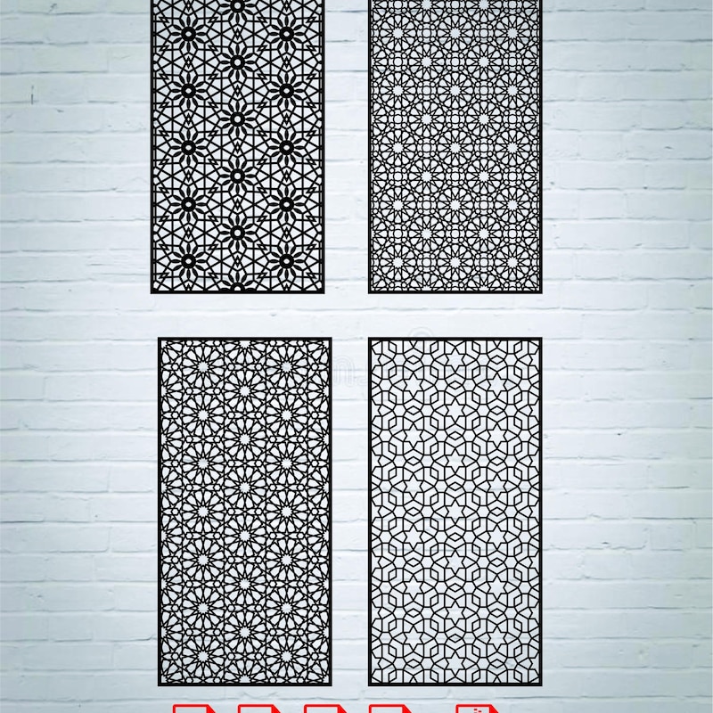Islamic Geometric Cnc Dxf - Etsy