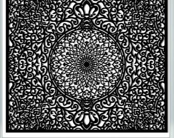 Diseño de puerta real para archivos CNC láser, plasma y digitales.