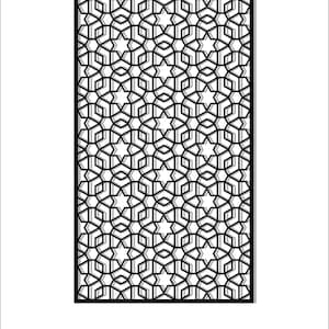 Islamic Geometric Star Jali Panel: Laser Cut CNC Files (digital ...