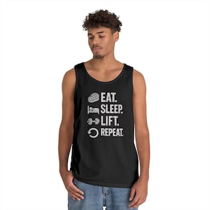 Workout Tank Top, Gym Tank, Fitness Tank, Weightlifting Shirt, Muscle Tee, Exercise Top, Bodybuilding Singlet, Powerlifting Sleeveless Tee,