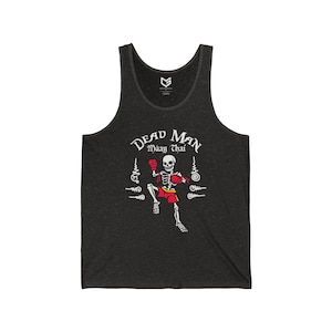 Pirate Skeleton Muay Thai Tank Top, Workout Shirt, Skeleton Fighter Muscle Tee, Pirate Gym Singlet, MMA Tank, Muay Thai Vest