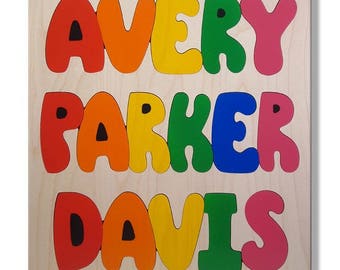 personalized puzzles for toddlers