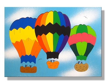 Puzzle for Child | Hot Air Balloons