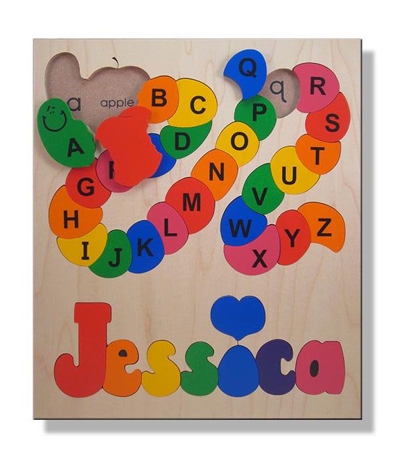 alphabet caterpillar puzzle