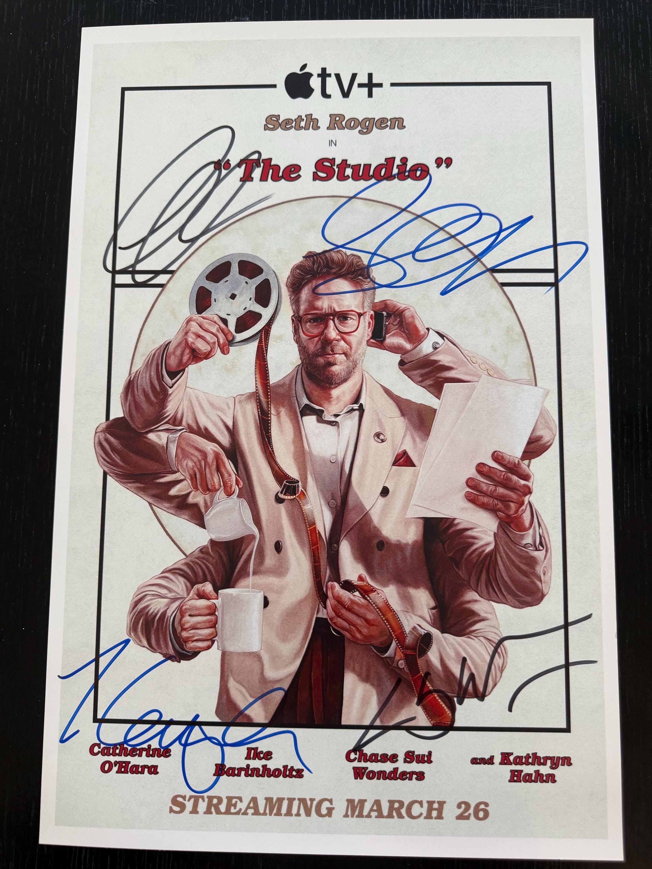 Discover The Studio Signed Movie Poster, Poster Premium Matte Vertical