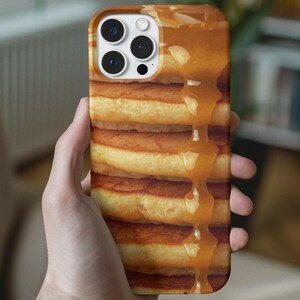 Dulce de Leche Pancake Phone Case: Foodie Gift, Magnetic, Tough