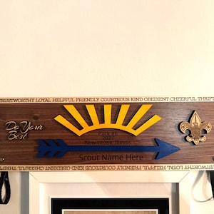 Cub Scout Arrow of Light Arrow Holder