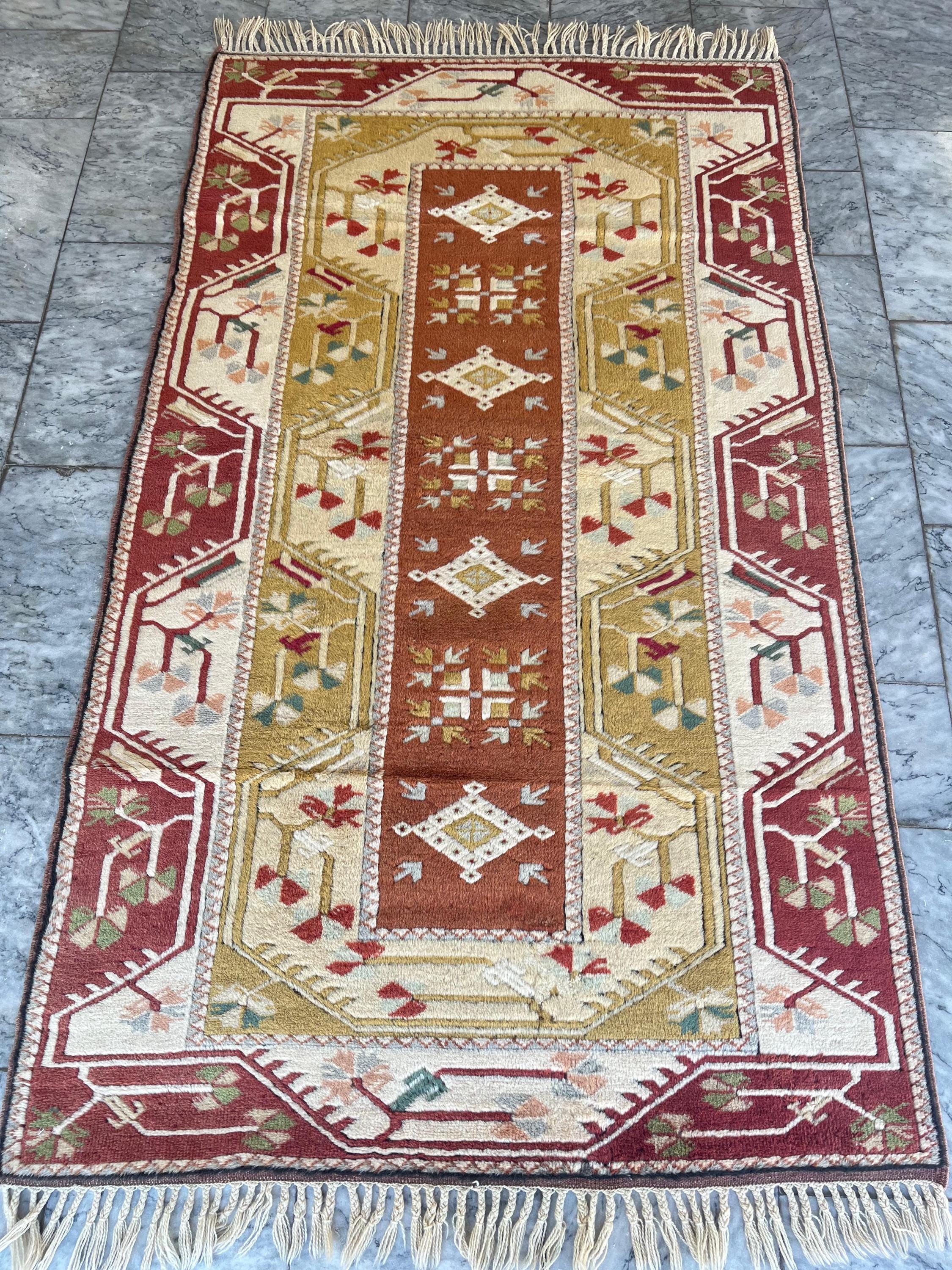 Turkish milas rug - Etsy 日本
