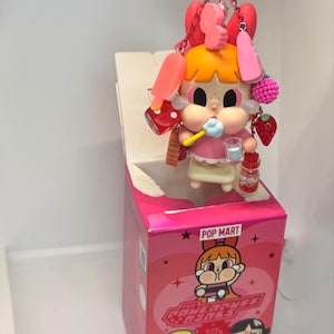 Custom powerpuff girls x crybaby keychain