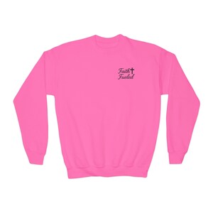 Youth Crewneck Sweatshirt, Cozy Youth Sweatshirt, Funny Youth Crewneck, Casual Kids Sweater, Gift for Teens, Everyday Wear
