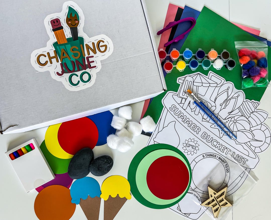 Toddler Summer Activity Box - Etsy