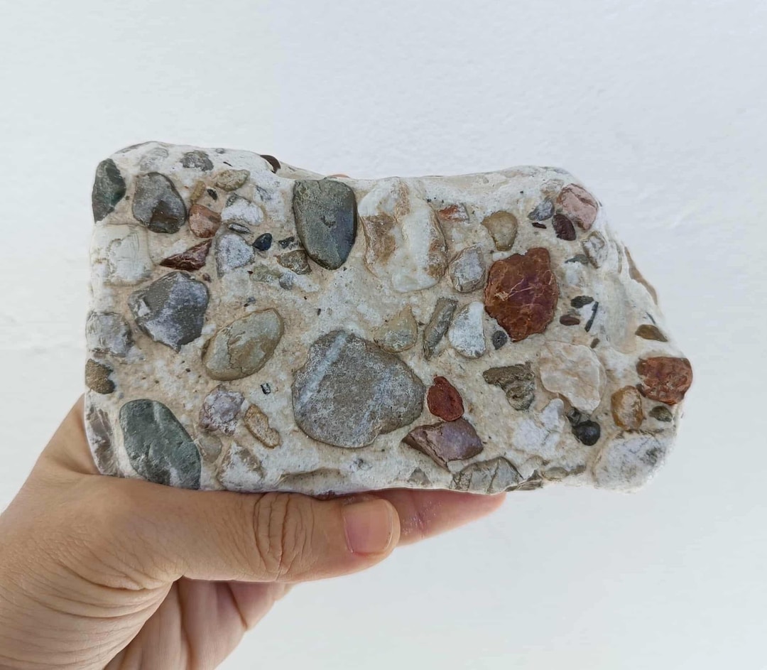 Mkxed Rocks Rare Decorative Natural Rock – Conglomerate Stone - Stones Natural ...