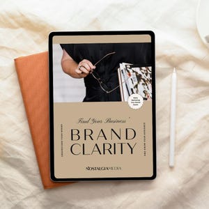 Brand Clarity Workbook for Small Business Owners | DIY Branding Guide | Ideal Client, Brand Voice & Content Planning Template