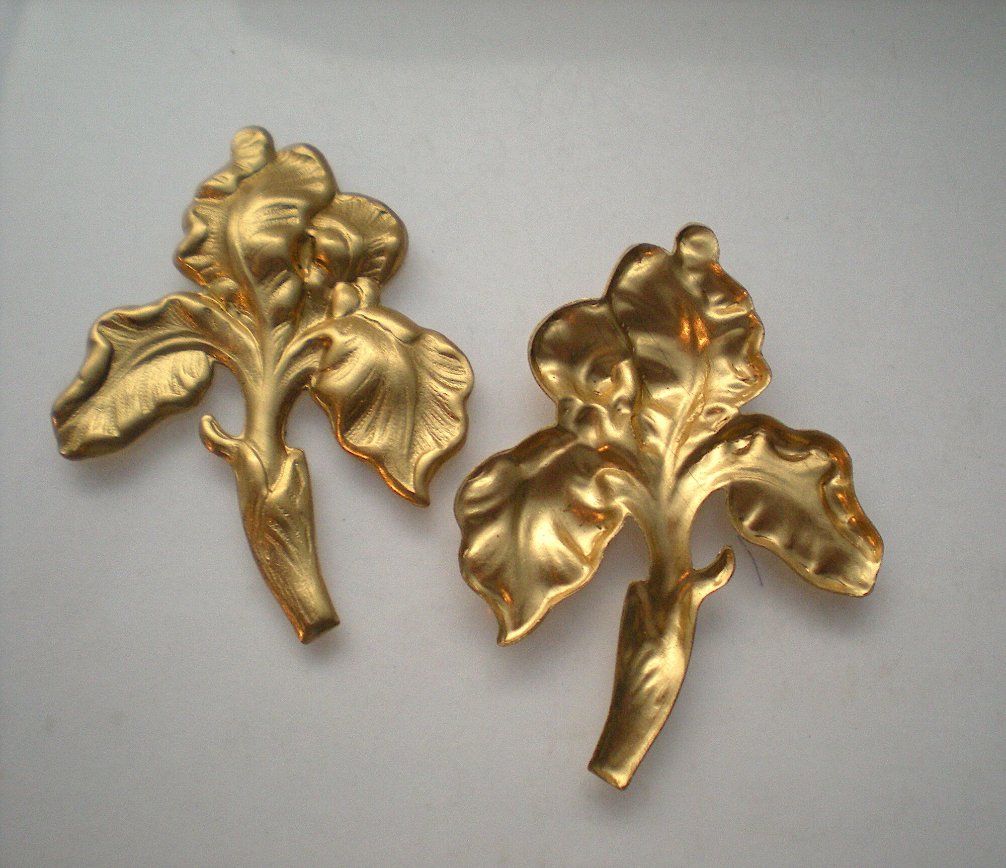 4つの大きな真鍮の虹彩刻印 ZD235 - Etsy 日本