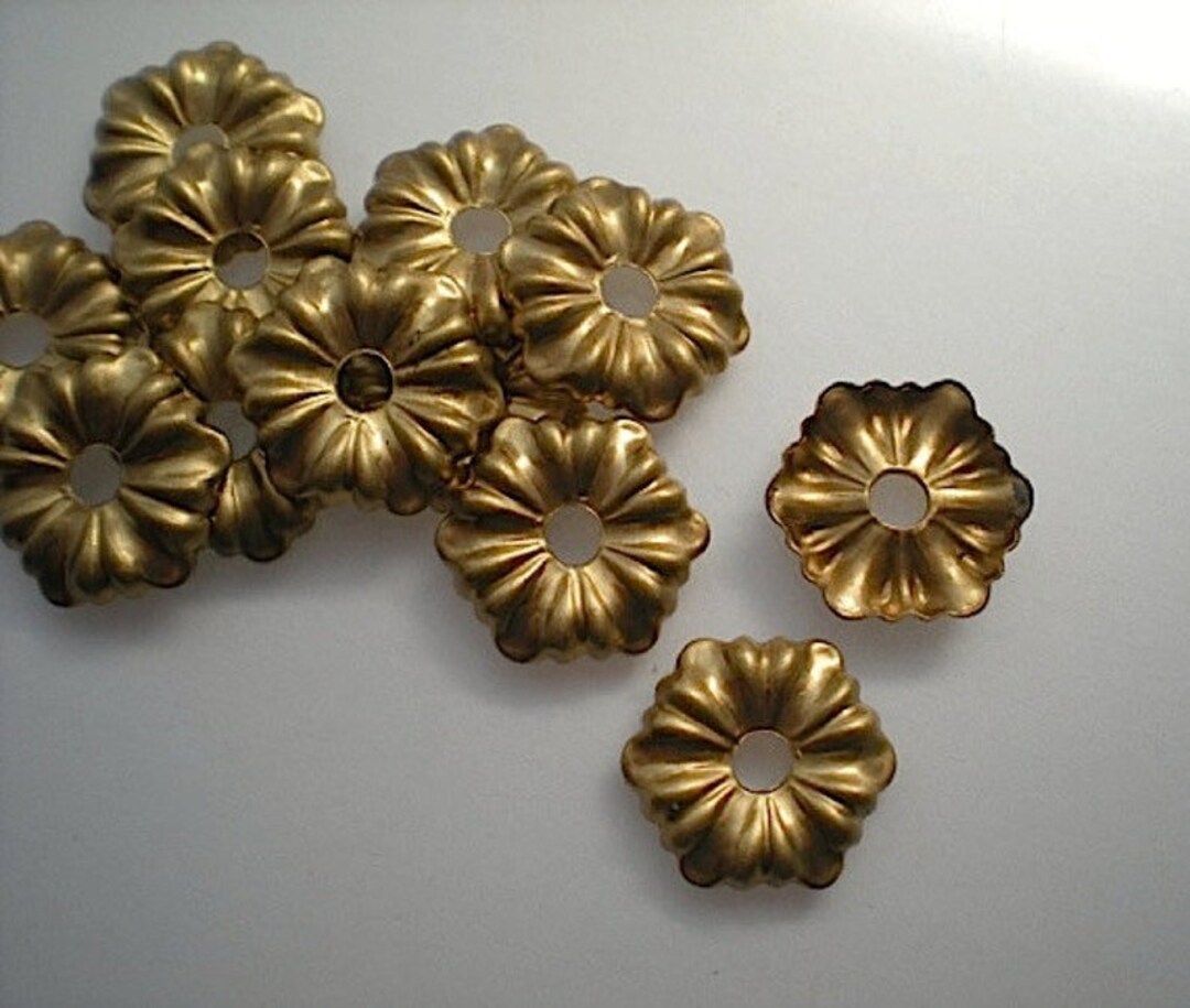 アンティーク鏡 金属製 花ライト アンティーク鏡金属製花ライト