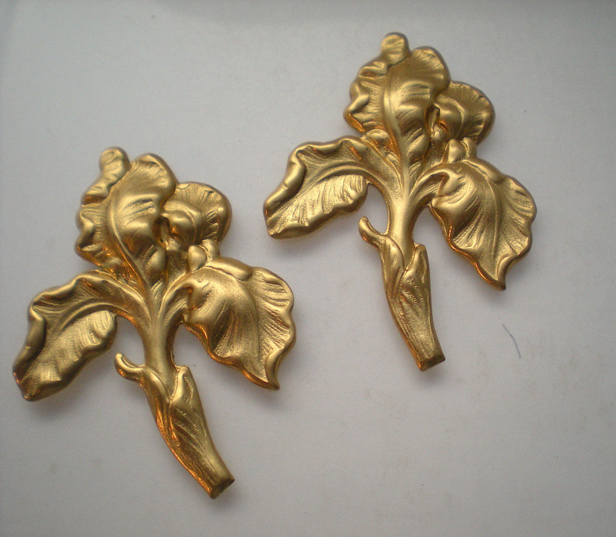 4つの大きな真鍮の虹彩刻印 ZD235 - Etsy 日本