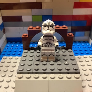 Wolfpack clone trooper custom Lego Star Wars minifigure phase 2