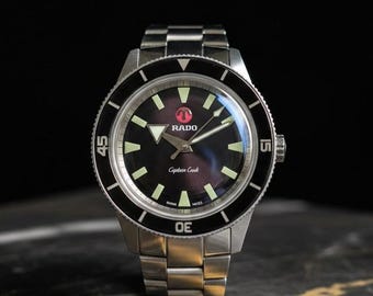 Rado HyperChrome Captain Cook 38mm - Full set - Steel bracelet