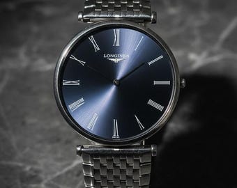 Longines La Grande Classique 38mm Quartz Blue Dial