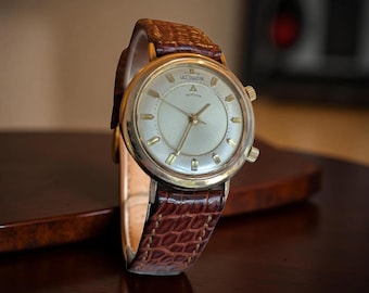 Jaeger-LeCoultre Memovox - Plaqué o 10 quilates - Montre-réveil - vintage - révisée
