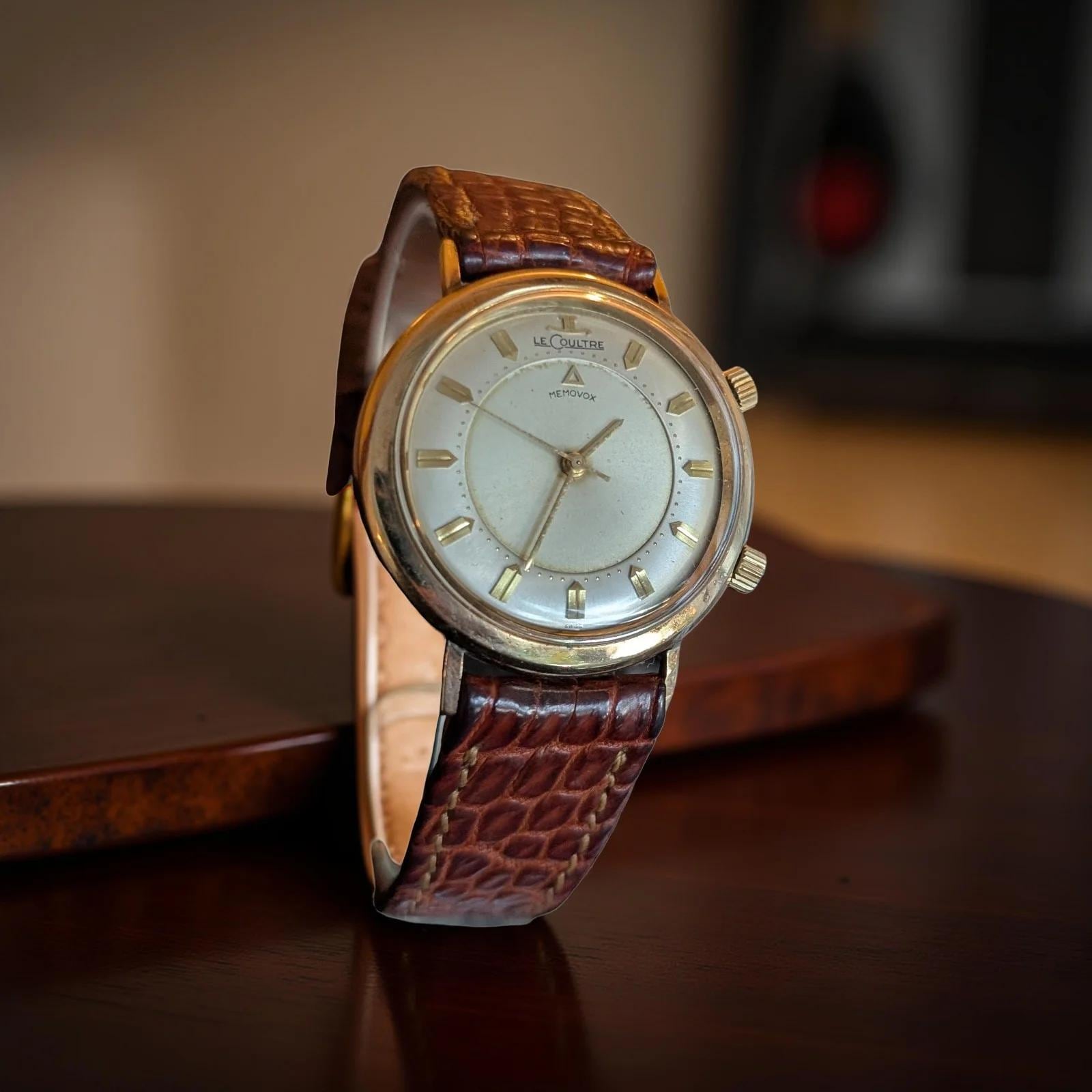Montre Vintage JAZ TV Automatique - Boîtier TV Argenté 37 Mm - Années 70 - Fonctionne