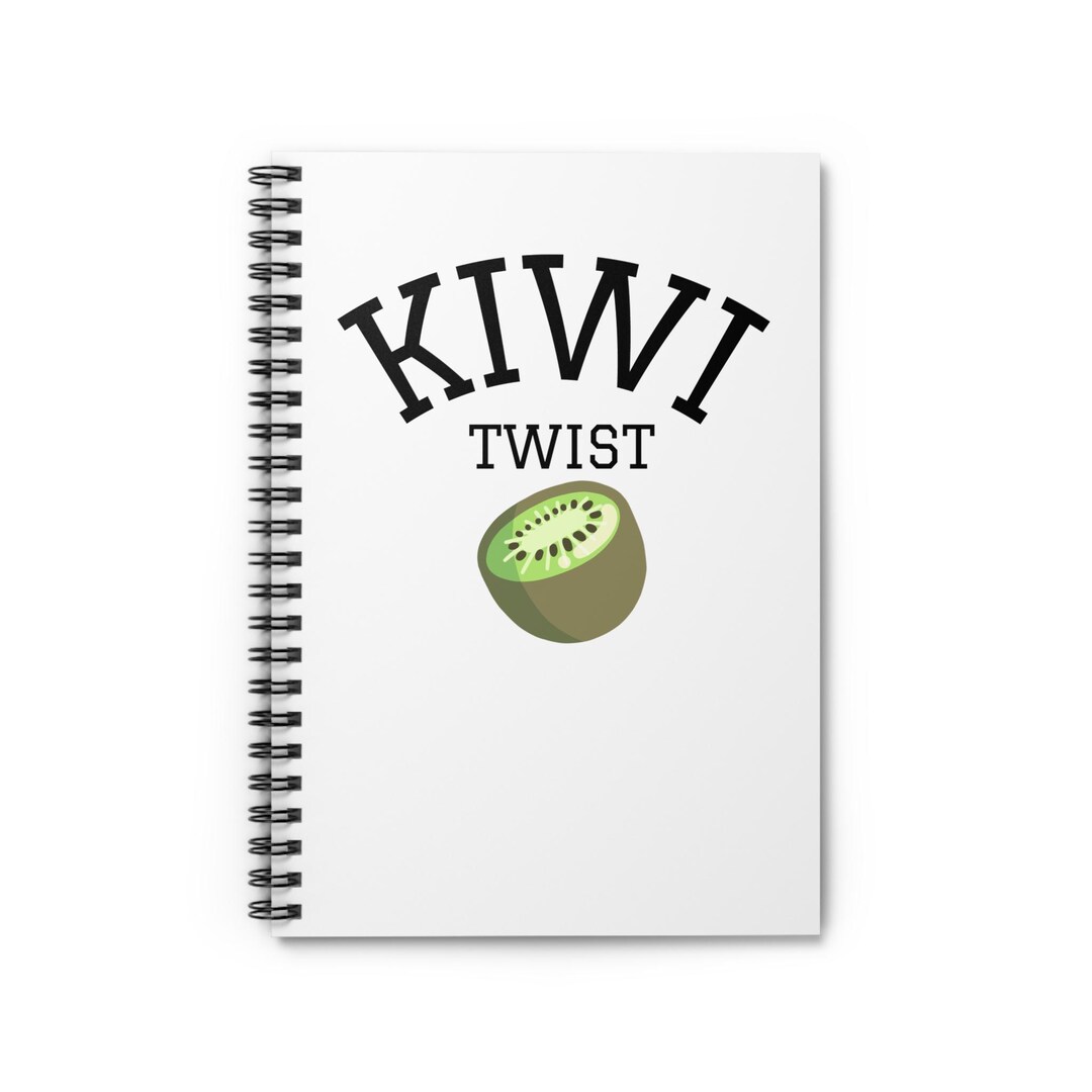 Kowis Notebook Kiwi Twist Spiral Notebook - Creative Journal for Students, Gift for ...